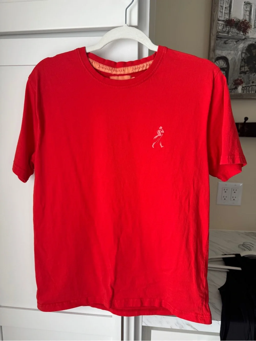 Johnnie Walker Men's Classic Red Short Sleeve Crew Tee